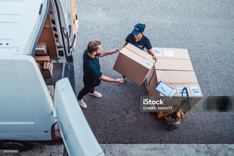 Waiter uniform delivery.